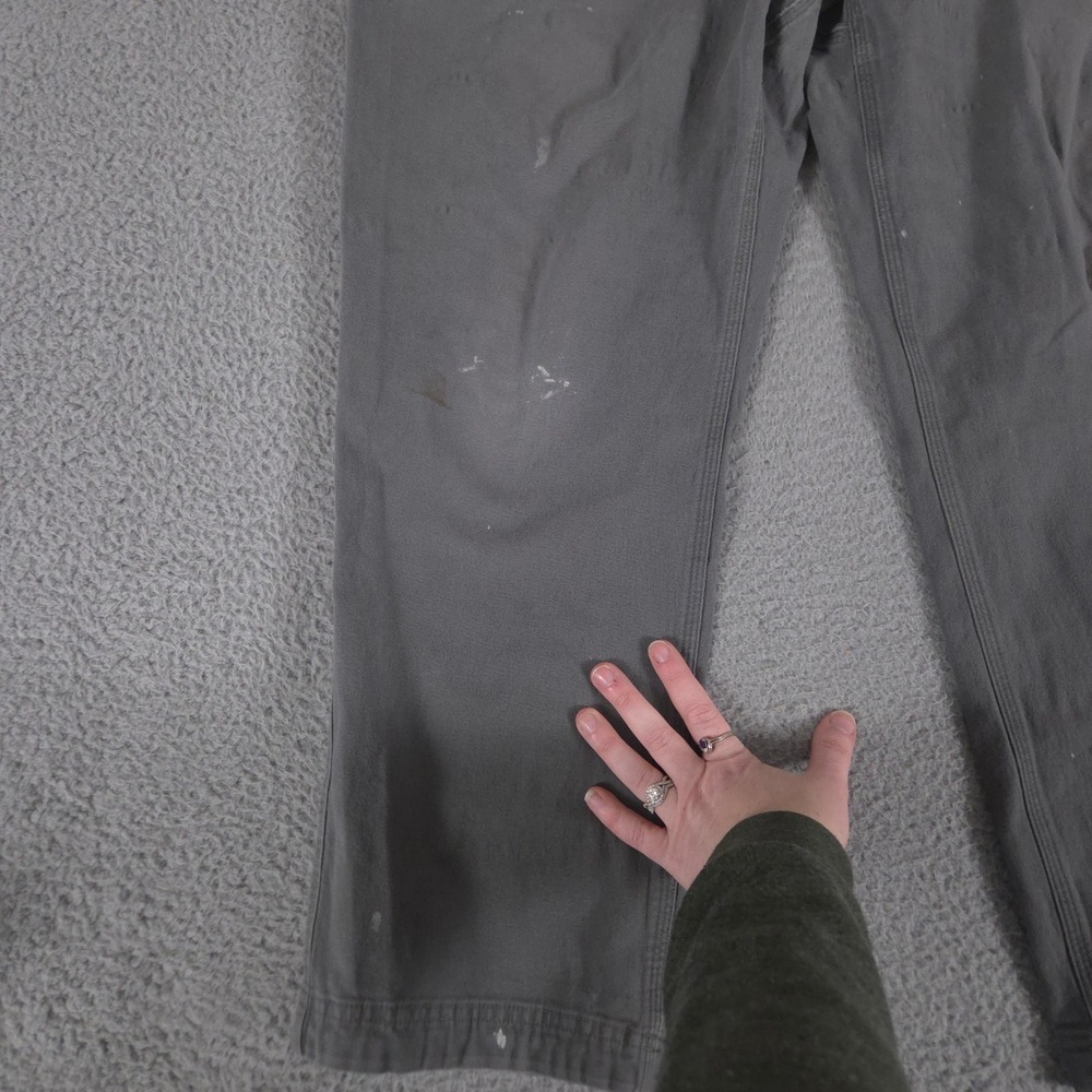 LOT OF 2 Duluth Trading Co Pants Mens 36x30 Grey DuluthFlex Fire Hose Carpenter - Picture 11 of 16
